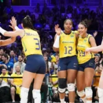Liga das Nações: Brasil derrota EUA e mantém 100% de aproveitamento