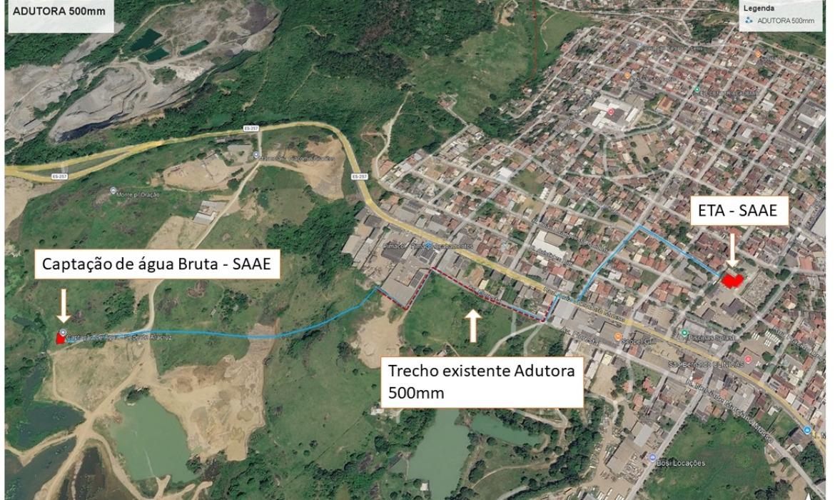 Leia mais sobre o artigo SAAE publica licitação para obras estratégicas de ampliação do sistema de abastecimento de Aracruz