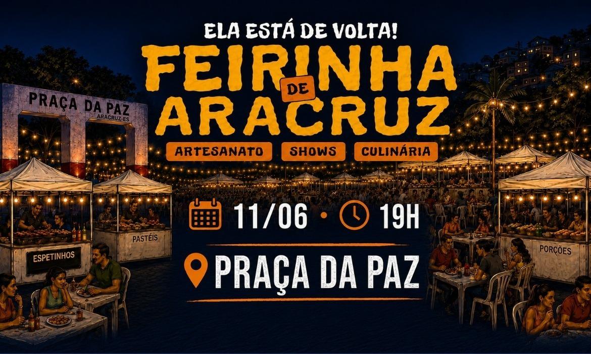 Leia mais sobre o artigo Feirinha de Aracruz está de volta e ganha novo endereço