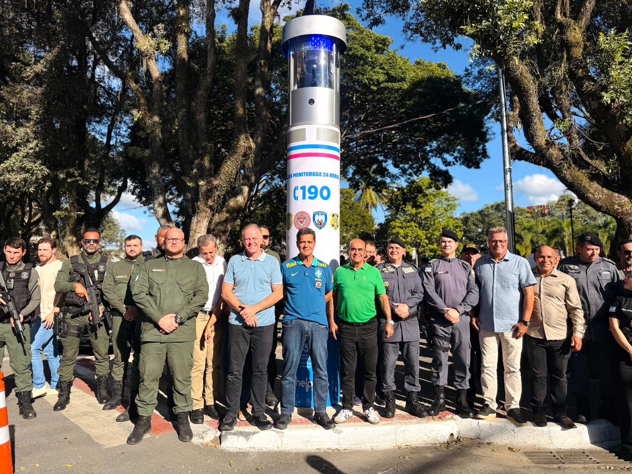 Governo do Estado inaugura Totem de Segurança em Aracruz
