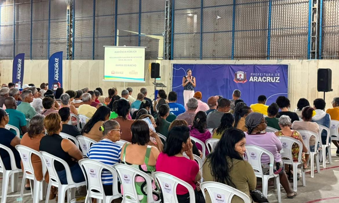 Leia mais sobre o artigo Moradores de Vila do Riacho e Barra do Riacho participam das primeiras reuniões da Reurb